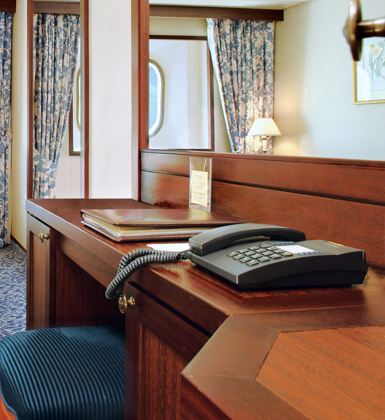 Stateroom interior