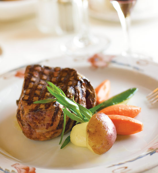 Steak dinner
