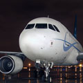 Jet plane on tarmac