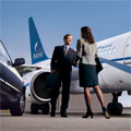 Couple on tarmac